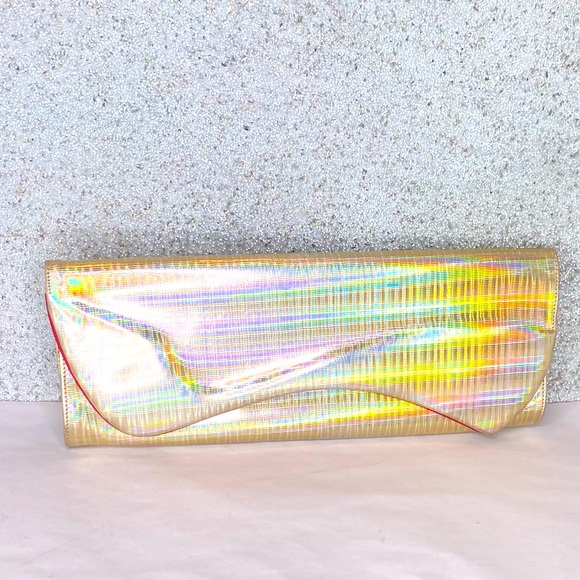 Christian Louboutin Handbags - Christian Louboutin So Kate Iridescent Metallic Clutch